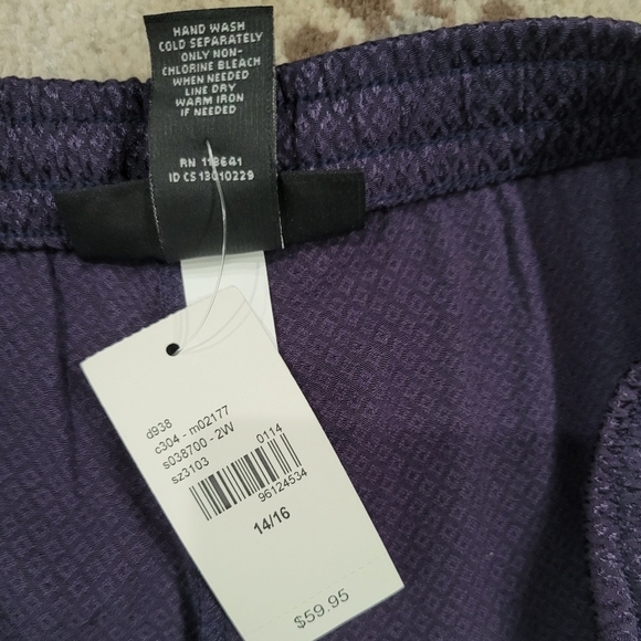 Lane Bryant Athleisure Wide Leg Lightweight Pants NWT Women's Sz 14/16 - Picture 4 of 12